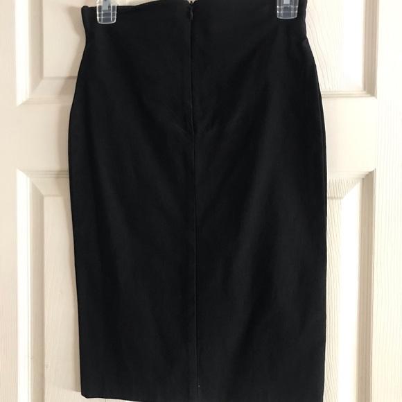 Mandee Medium Black Pencil Skirt - Picture 3 of 6